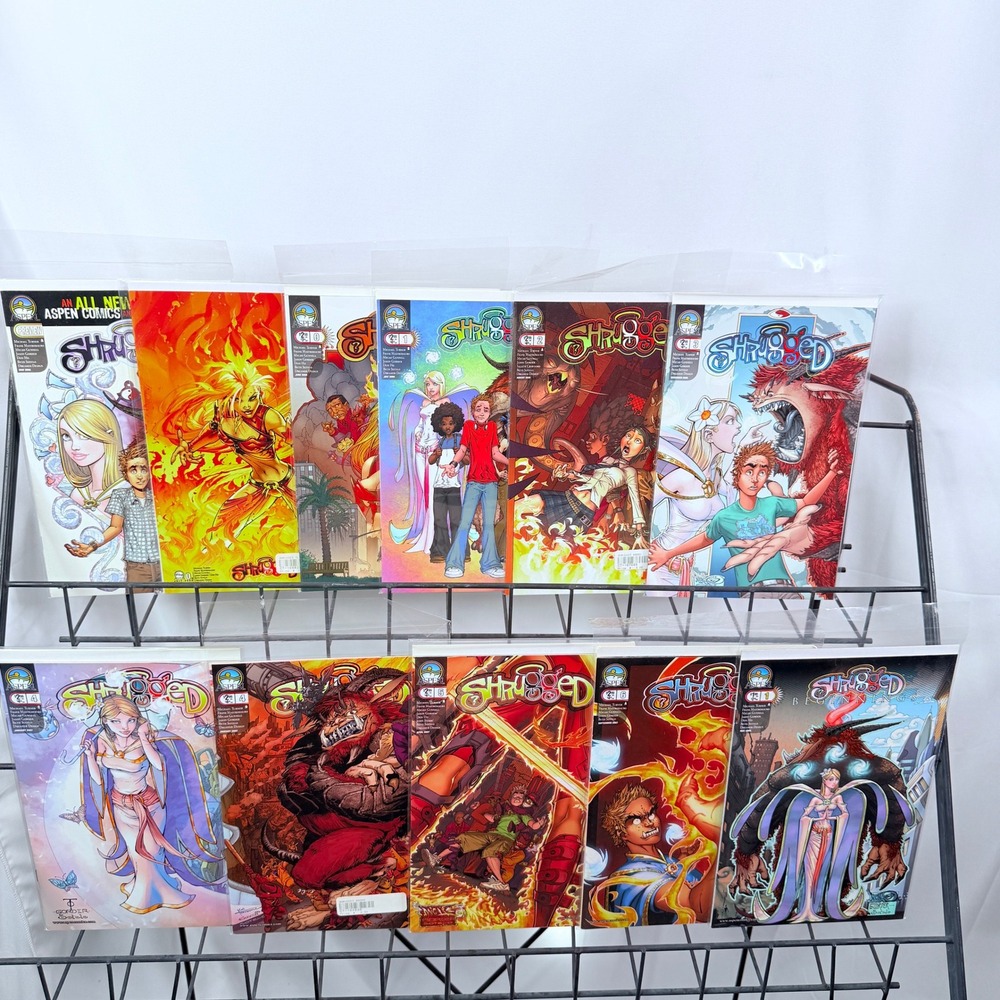 Aspen Comic Shrugged Preview 0-6 Beginnings Lot Michael Turner Frank Mastromauro